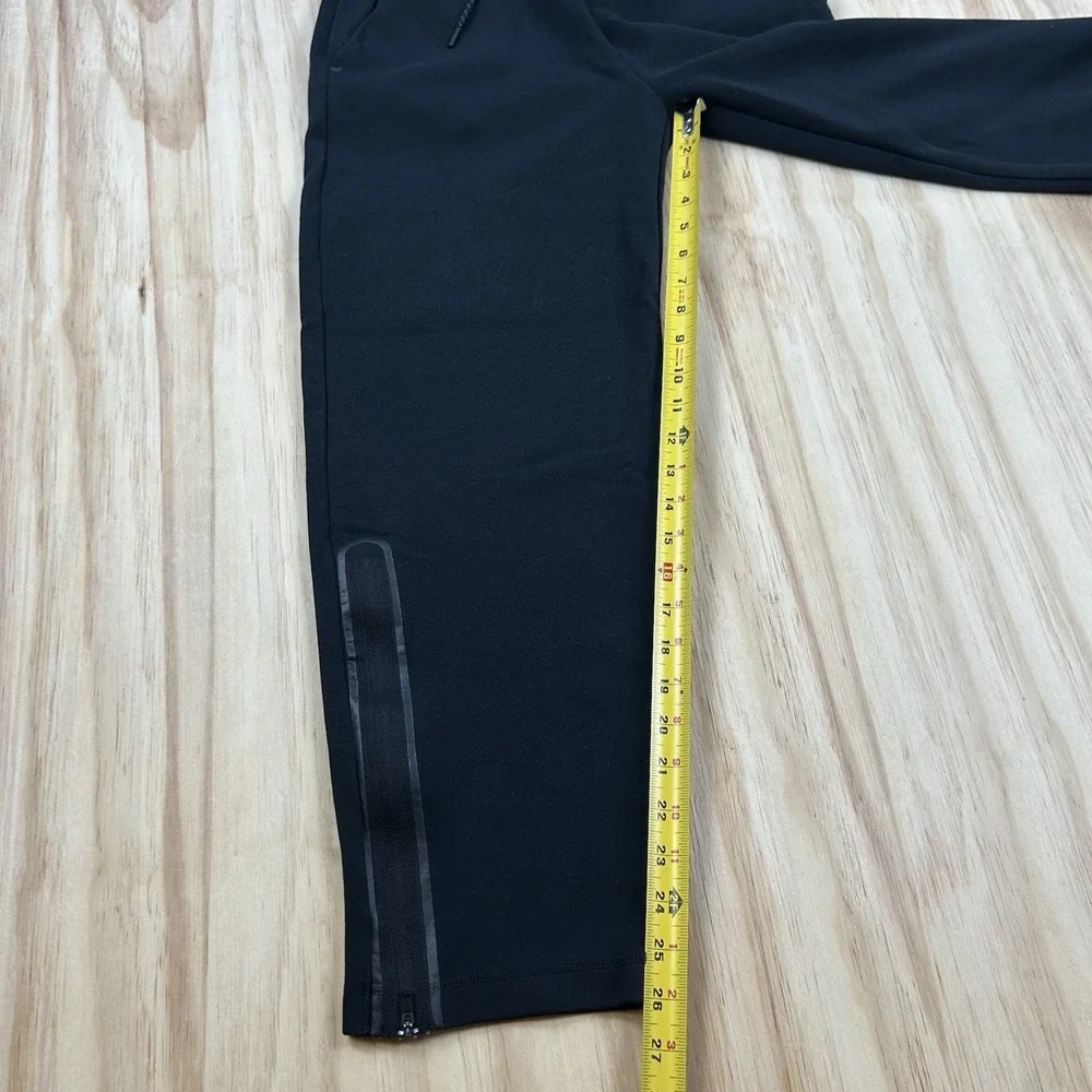Nike Tech Fleece Pants Womens Black Joggers Sweatpants CW4294-010 Authentic Zip